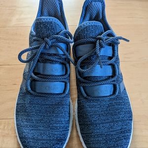 Adidas Blue Slip on Shoes